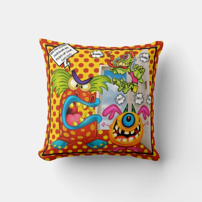 Can I, Can I Throw Pillow (Front)