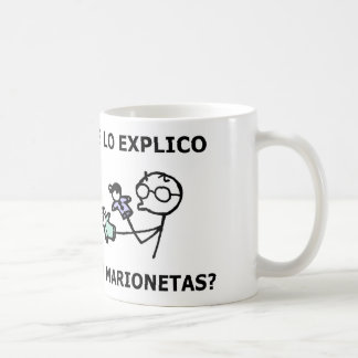 can i explain it to you with puppets? coffee mug
