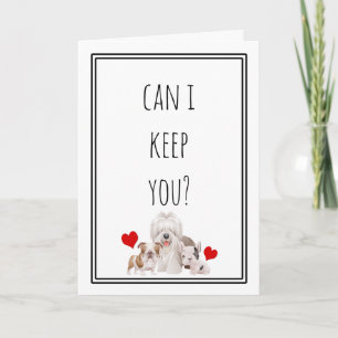 Can I Keep You? Funny Valentine Holiday Card