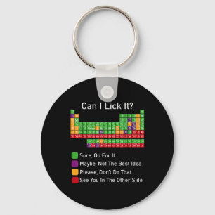 Can I Lick It Periodic Table Keychain
