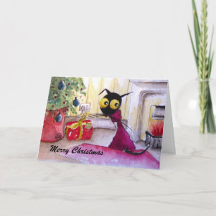 Can I open it? Holiday Card