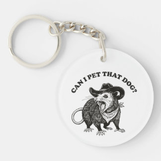 Can I Pet That Dog Meme Funny Opossum Animal Lover