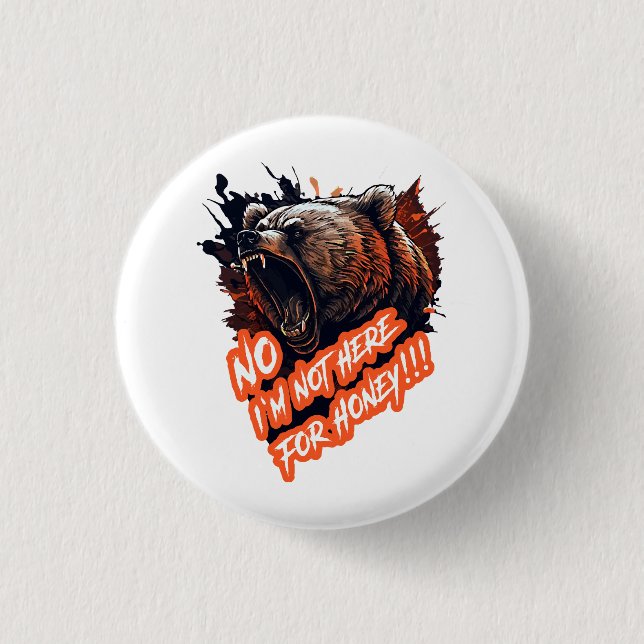 Can I Speak To The Manager  1 Inch Round Button (Front)