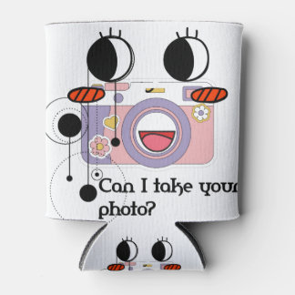 Can I take your photo? Camera art Cooler