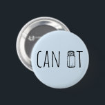 Can It Vintage Glass Jar Canning Season 2 Inch Round Button<br><div class="desc">Can it design with a vintage glass jar for DIY or canning season is part of a collection and is available in more styles</div>