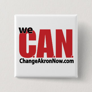 CAN logo button! 2 Inch Square Button