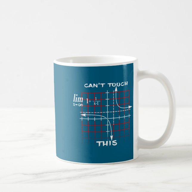 Can T Touch This Equation Math Funny Gift  Coffee Mug (Right)