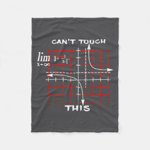 Can T Touch This Equation Math Funny Gift  Fleece Blanket