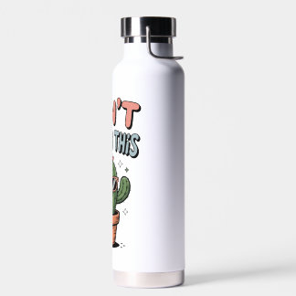 Can’t Touch This – Funny Cool Cactus in Sunglasses Water Bottle