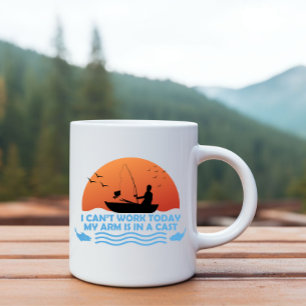 Can’t Work Today My Arm Is In A Cast Mug