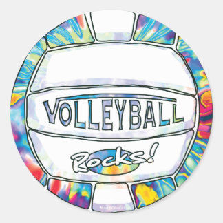 Can U Dig It Tie Dye Classic Round Sticker