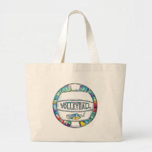 Can U Dig It Tie Dye Large Tote Bag