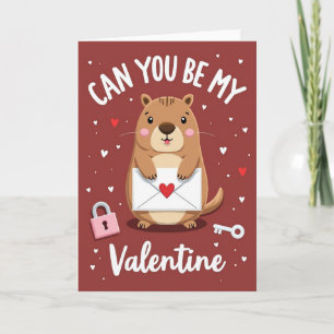 Can You Be My Valentine Card