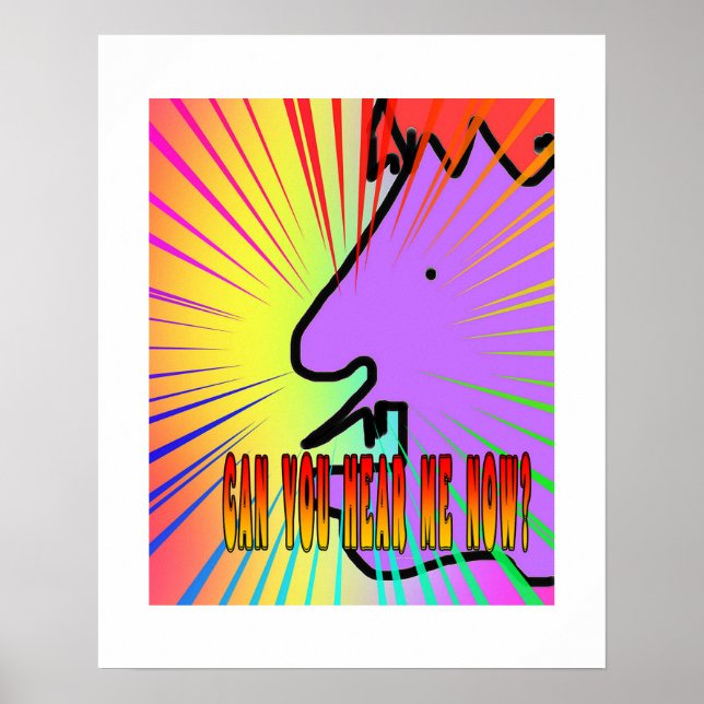 Can You Hear Me Now Poster + Mat  (Front)