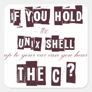 Can you Hear the C Square Sticker