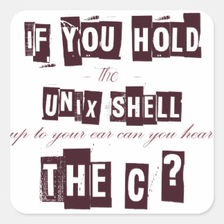 Can you Hear the C Square Sticker