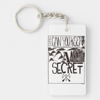Can You Keep A Secret Keychain