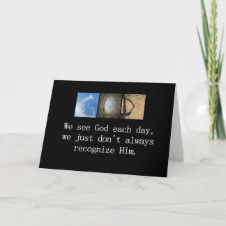 Can You See Him Card