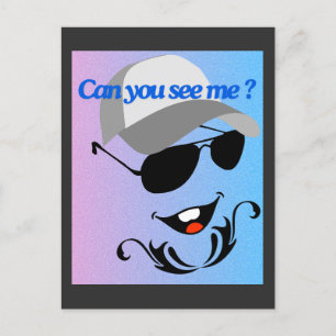 Can You See Me? Postcard