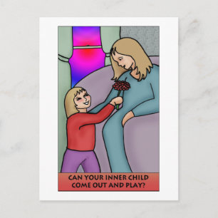Can Your Inner Child Come Out and Play? Postcard
