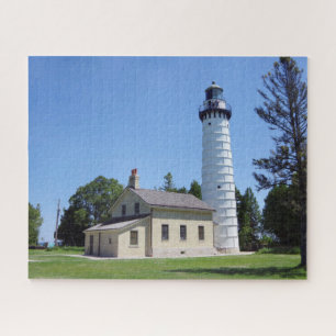 Cana Island Light Jigsaw Puzzle
