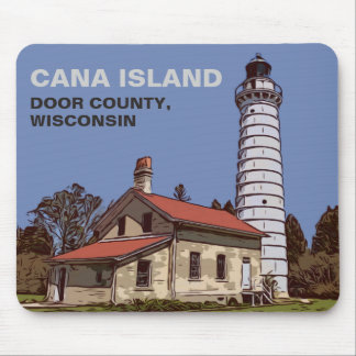 CANA ISLAND LIGHT MOUSE PAD