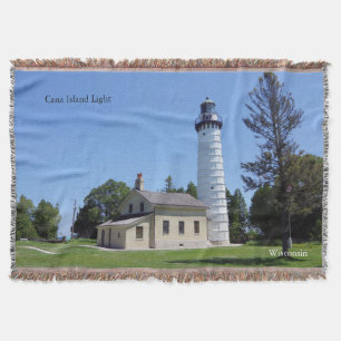 Cana Island Light woven blanket