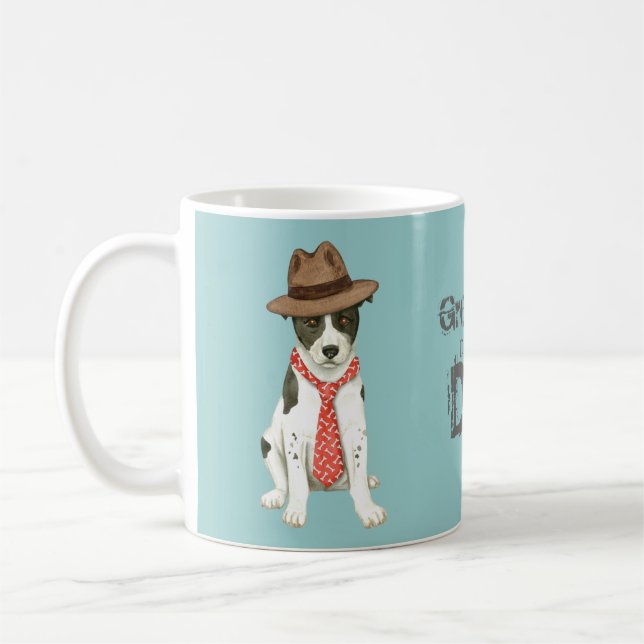 Canaan Dog Dad Coffee Mug (Left)