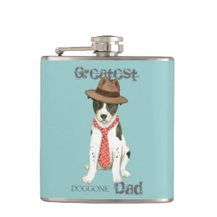 Canaan Dog Dad Flask