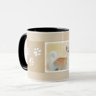 Canaan Dog Painting - Cute Original Dog Art Mug