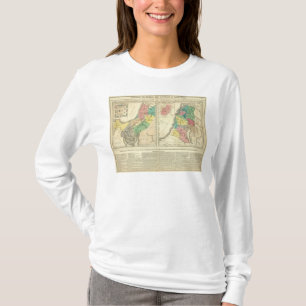 Canaan - Israel Atlas Map T-Shirt