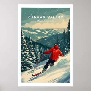 Canaan Valley Travel Poster 1