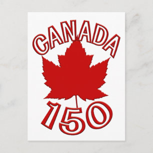 Canada 150 Cartes postales Souvenir canadien