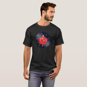 Canada 150 Commemorative Celebration Maple Leaf T-Shirt
