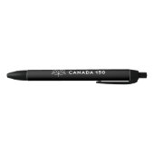 Canada 150 Official Logo - Black and White Black Ink Pen (Bottom)