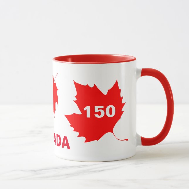 Canada 150 years anniversary one-of-a-kind mug (Right)