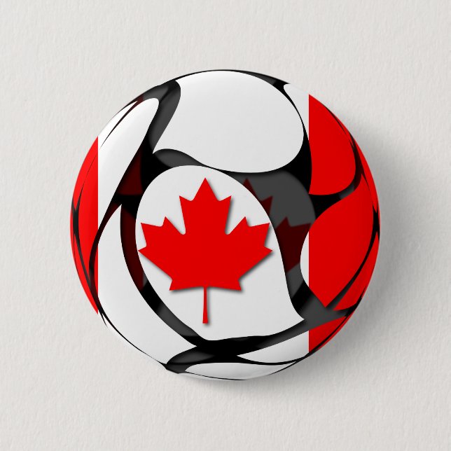 Canada #2 2 inch round button (Front)