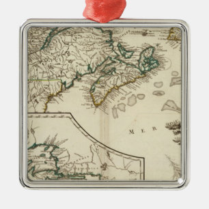 Canada 2 metal ornament