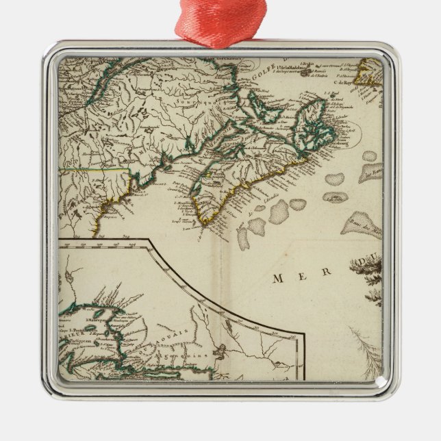 Canada 2 metal ornament (Front)