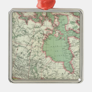 Canada 3 metal ornament
