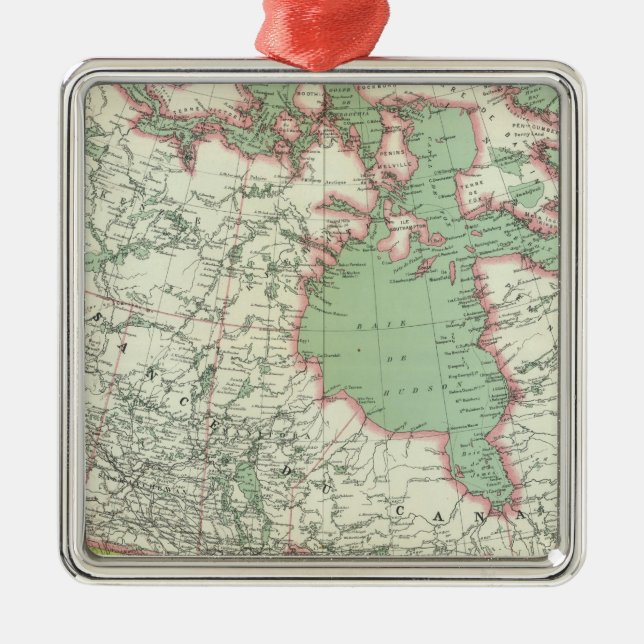 Canada 3 metal ornament (Front)