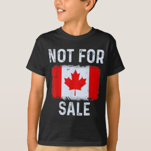 Canada 51st State Not For Sale 2025 Trump Retro Vi T-Shirt