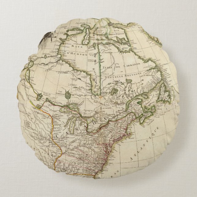 Canada 5 round pillow (Front)