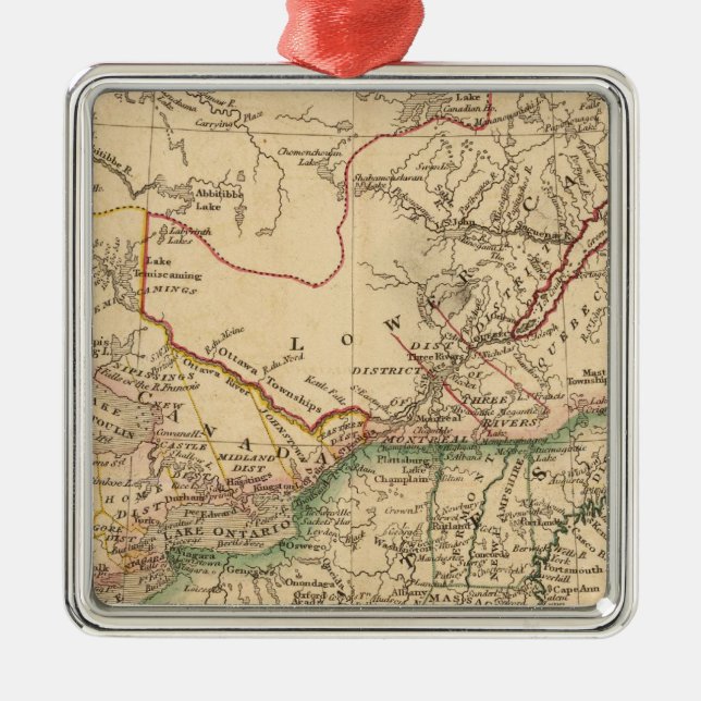 Canada 6 metal ornament (Front)
