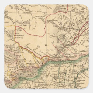 Canada 6 square sticker