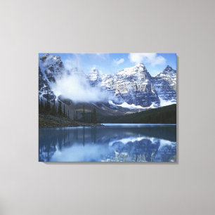 Canada, Alberta, Banff National Park, Lake Canvas Print