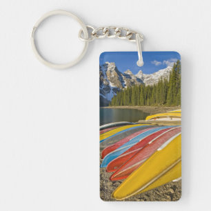 Canada, Alberta, Banff National Park, Moraine Keychain