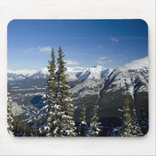 Canada, Alberta, Banff. Views of the Bow Valley Mouse Pad