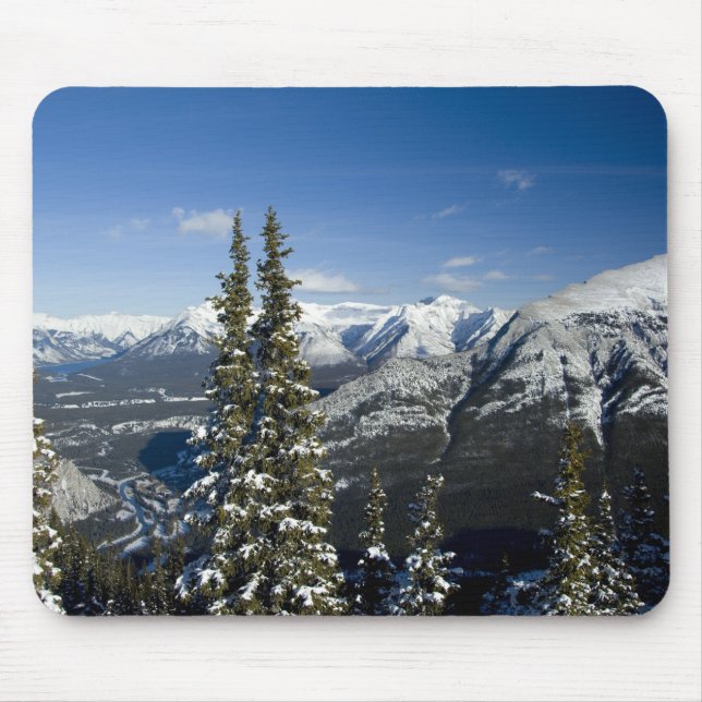 Canada, Alberta, Banff. Views of the Bow Valley Mouse Pad (Front)