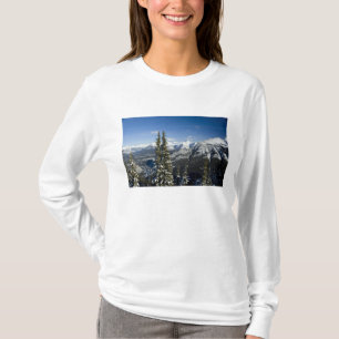 Canada, Alberta, Banff. Views of the Bow Valley T-Shirt
